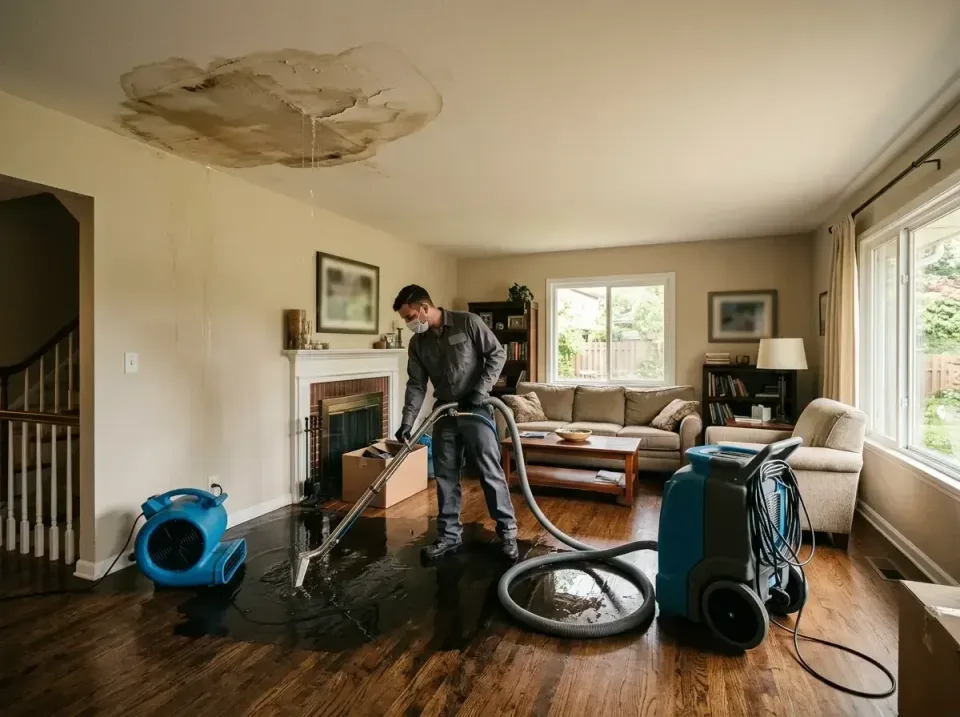 attic-pipe-burst-ceiling-drip-008 — frequently asked questions, Water Damage Restoration & Carpet Care in Lake City, SC